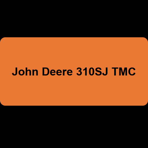 John Deere 310SJ TMC